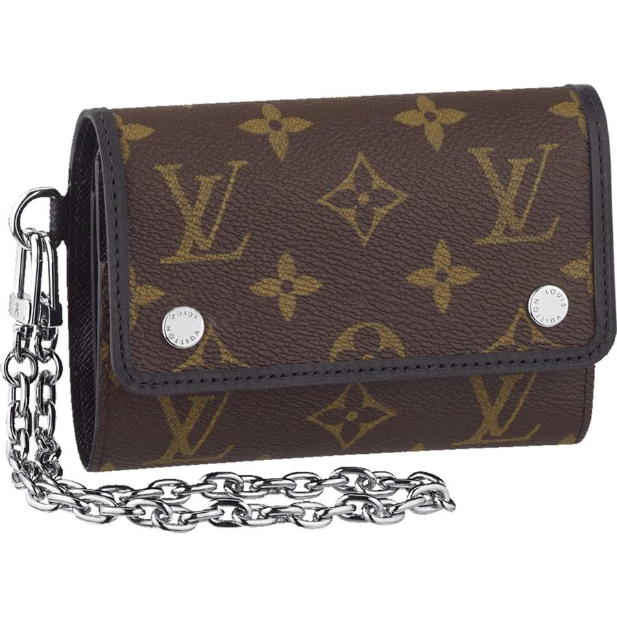 AAA Fake Louis Vuitton Compact Wallet Monogram Macassar Canvas M60167 Online